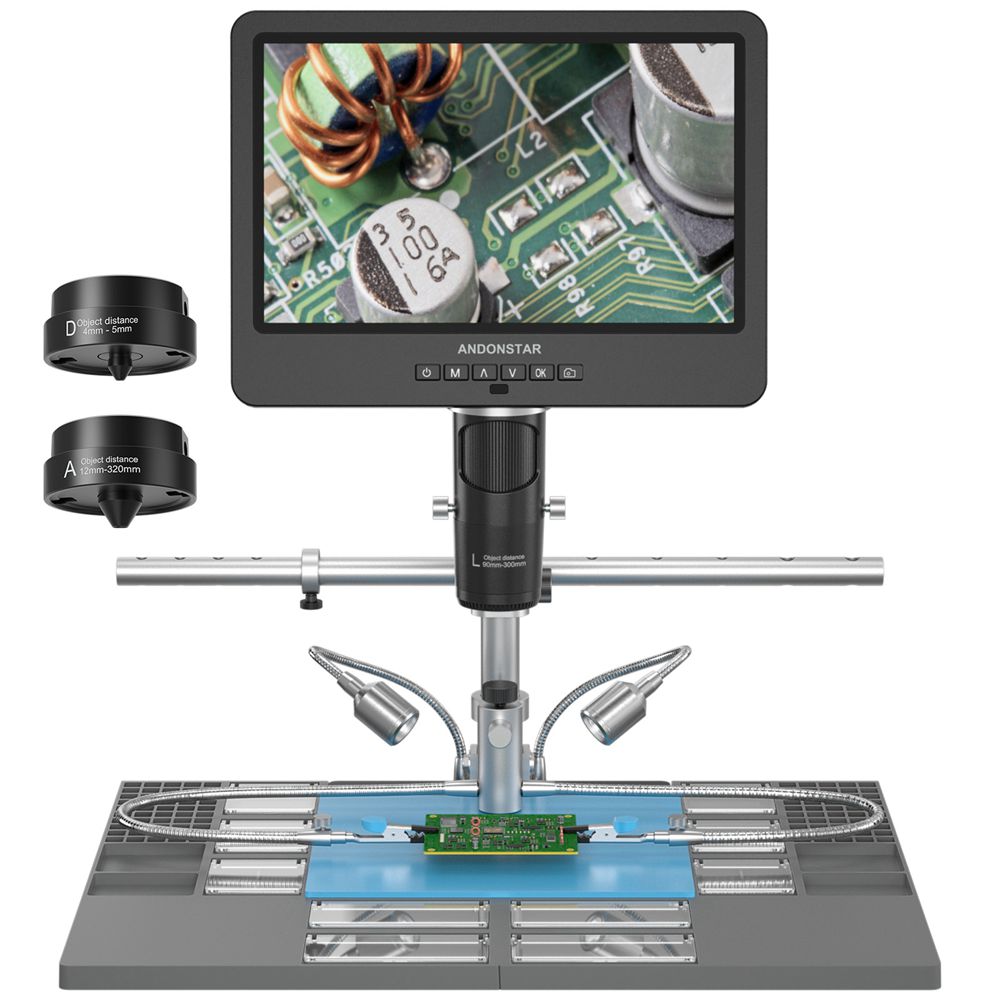 Tools For Electronic Workshop - Andonstar mikroskop Digital Trinocular HDMI USB,
