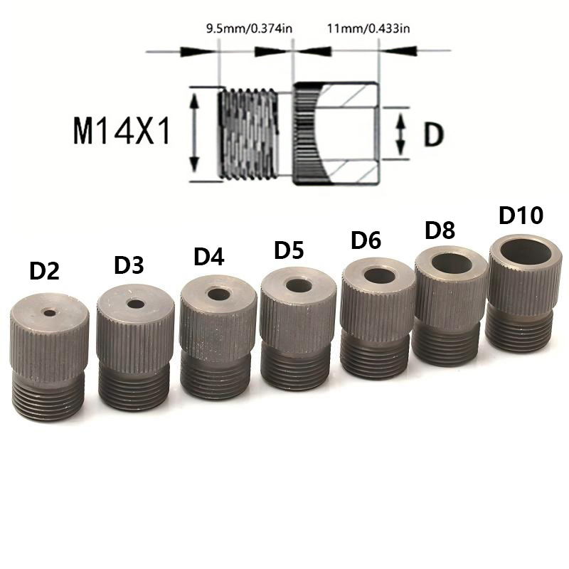 Dowel Jig Kit - 7 Buah Selongsong Bor Panduan Bor