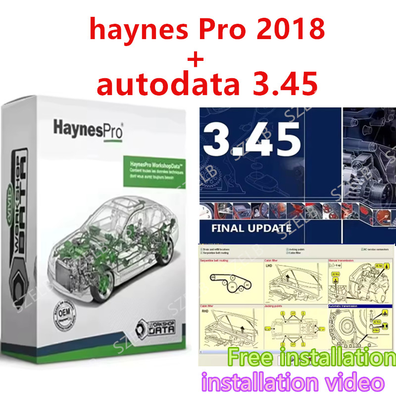 Workshop Tools Car - Haynes Pro（Vivid2018）dan Autodata3.45 Atris-Technik Perangkat Lunak