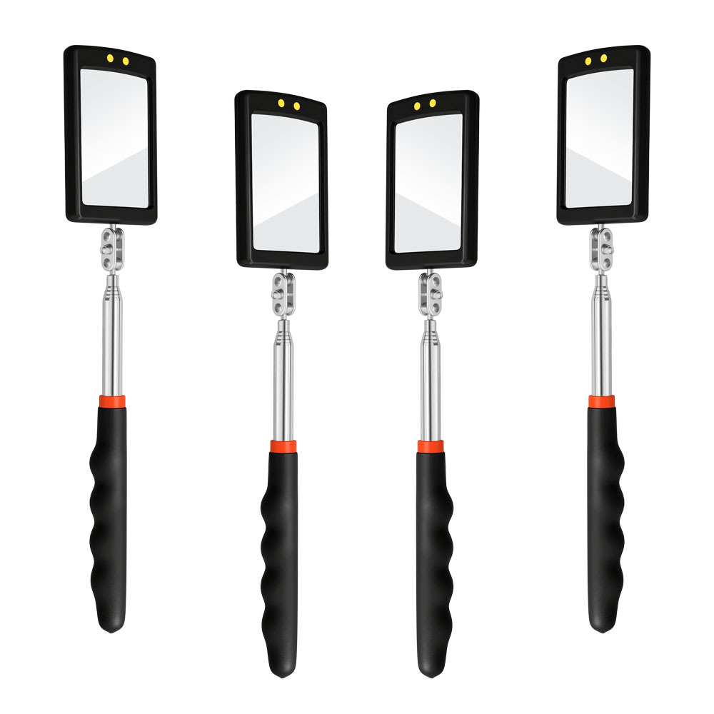 Workshop Tools Car - Cermin Inspeksi Teleskopik dengan Lampu LED,