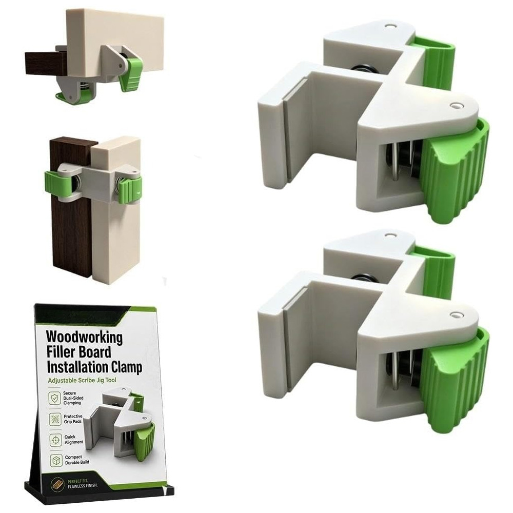 Dowel Jig Kit - Penjepit Pemasangan Papan Pengisi Kayu, Alat