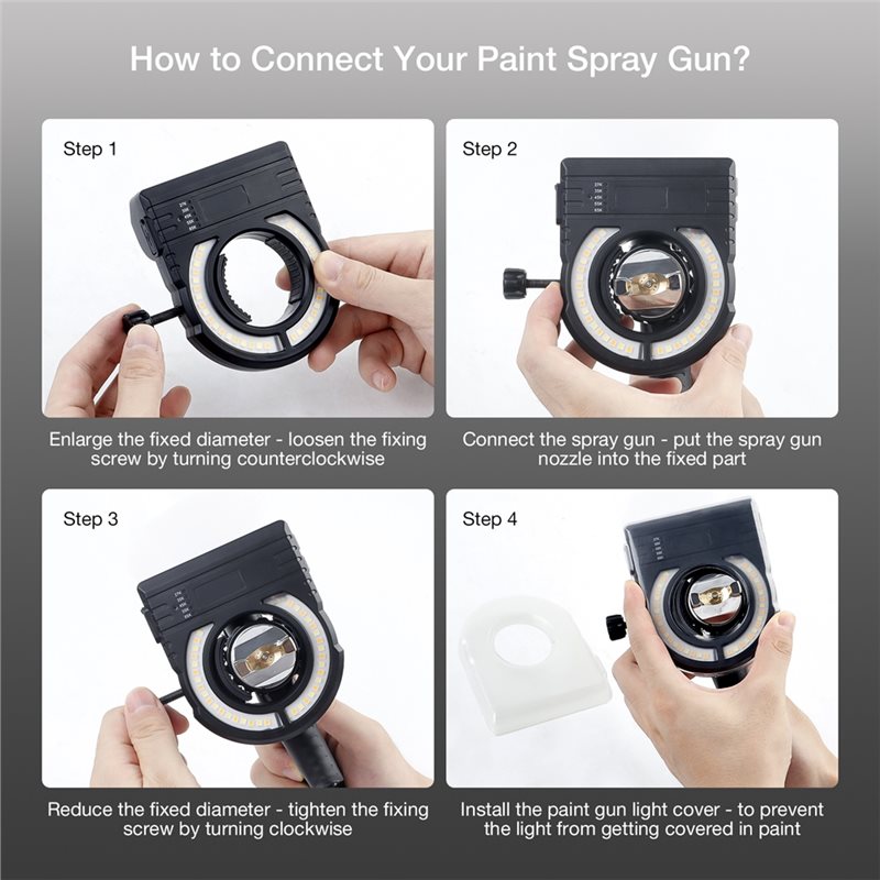 A84X – Lampu Semprot untuk Pen - Workshop Tools Hours ulasan dan harga