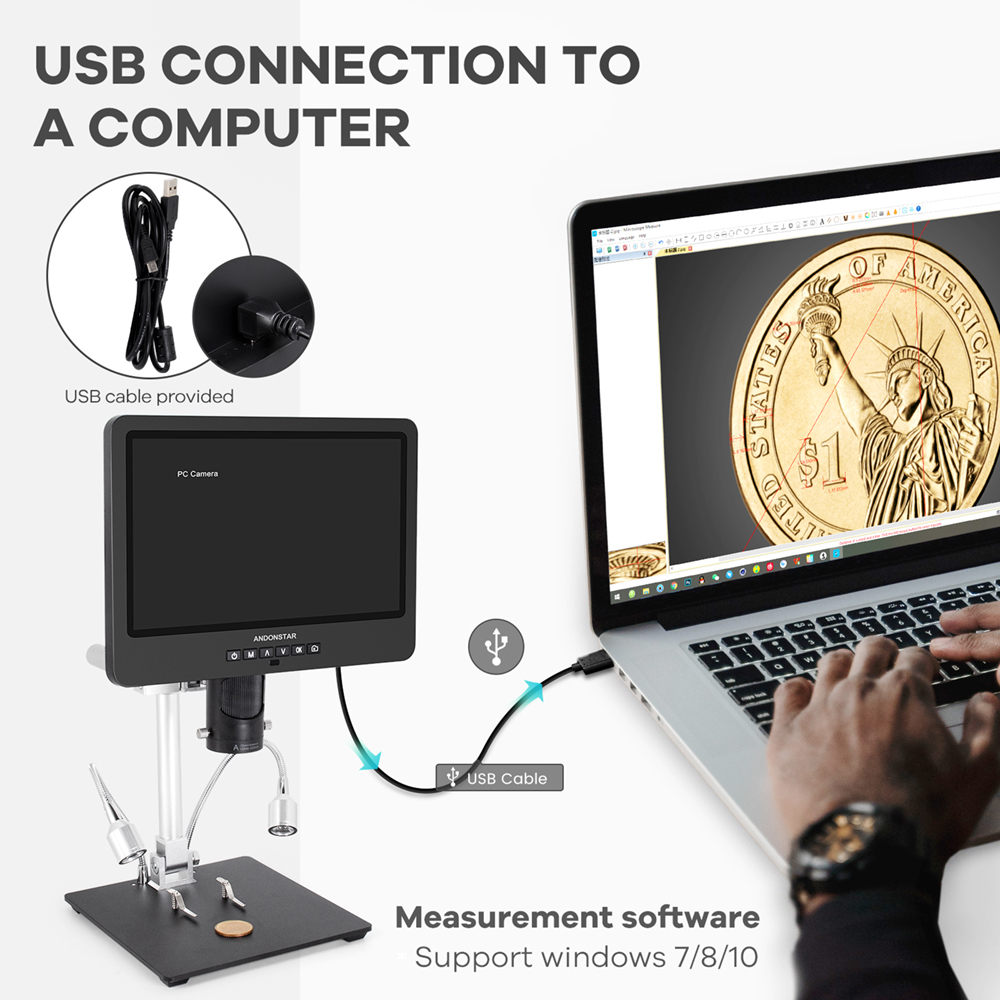 Andonstar mikroskop Digital Tr - Tools For Electronic Workshop ulasan dan harga