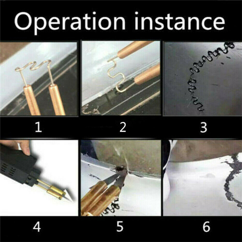 Bumper solder, 100 buah besi S - Workshop Tools Car ulasan dan harga