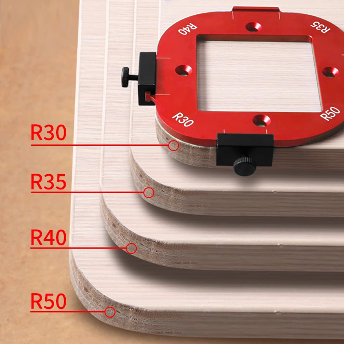 Set Template Radius Sudut Bula - Dowel Jig Kit ulasan dan harga