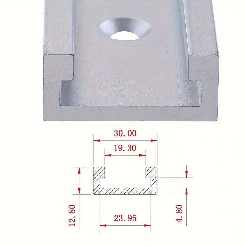 2 buah 800mm 30 tipe t-track & - Dowel Jig Kit ulasan dan harga